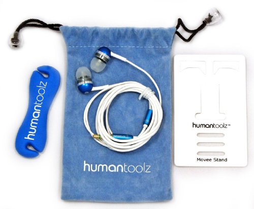 Human Toolz Sound Budz XST In-Ear Sound Isolating Headphones with Mic Bundle (Blue) ( humantoolz Ear Bud Headphone ) รูปที่ 1