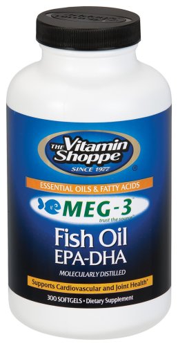 Vitamin Shoppe - Epa-Dha Omega-3 Fish Oil softgels ( Vitamin Shoppe Omega 3 ) รูปที่ 1