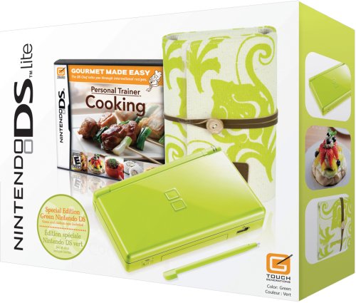 Nintendo DS Lite Green Spring Bundle w/Personal Trainer: Cooking ( NDS Console ) รูปที่ 1