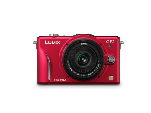 Review Panasonic Lumix DMC-GF2 12 Megapixel Micro Four-Thirds Interchangeable Lens Digital Camera with 3.0-Inch Touch-Screen LCD and 14mm f/2.5 G Aspherical Lens (Red) รูปที่ 1