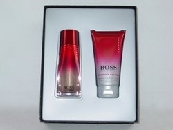 Boss Intense Shimmer by Hugo Boss Gift Set -- 1.6 oz Eau De Toilette Spray + 5 oz Body Lotion ( Women's Fragance Set) รูปที่ 1