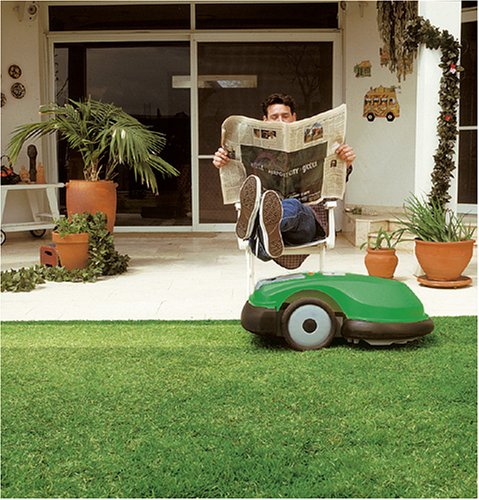 Friendly Robotics RL1000 RoboMower 21-Inch Automatic Cordless Electric Lawn Mower and Docking Station รูปที่ 3