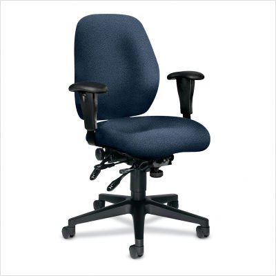 Gray HON 7800 Series Mid-Back Swivel Task Chair  รูปที่ 1