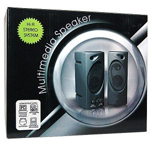 2-Piece USB Powered Multimedia Speakers (Black) ( Generic Computer Speaker ) รูปที่ 3