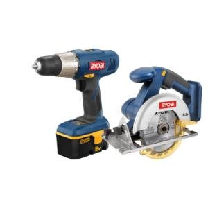 Ryobi Drill and Circular Saw Combo 18V ONE System ( Pistol Grip Drills ) รูปที่ 1