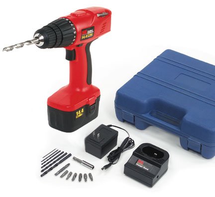 Cordless Drill with Accessories - 14.4 Volt ( Pistol Grip Drills ) รูปที่ 1