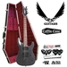 รูปย่อ Dean Vendetta XM, Transparent Black Satin (VNXM-TBKS) Electric Guitar with Planet Waves Shredder 12 Pick Sampler Pack & DL125 Coffin Case ( Vendetta XM guitar Kits ) ) รูปที่1