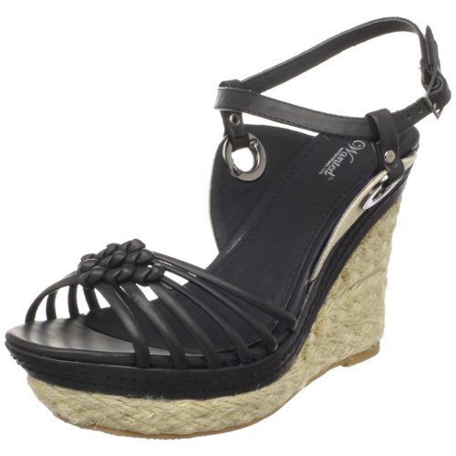 Wanted Shoes Women's Notti Wedge Sandal ( Wanted ankle strap ) รูปที่ 1