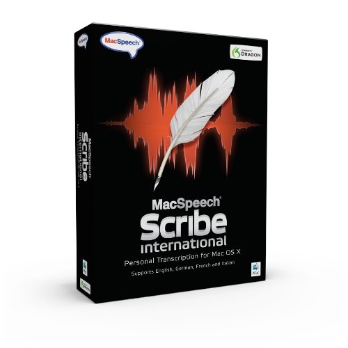 MacSpeech Scribe International  [Mac DVD-ROM] รูปที่ 1