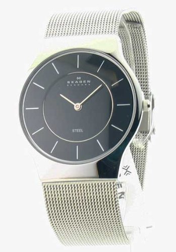 Mens Skagen Steel Ultra Slim Dress Watch 233LSSB รูปที่ 1