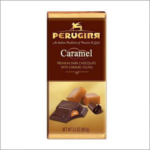 Perugina Premium Dark Chocolate Bar with Caramel Filling - 3.5oz - (Pack of 6) ( Perugina Chocolate ) รูปที่ 1