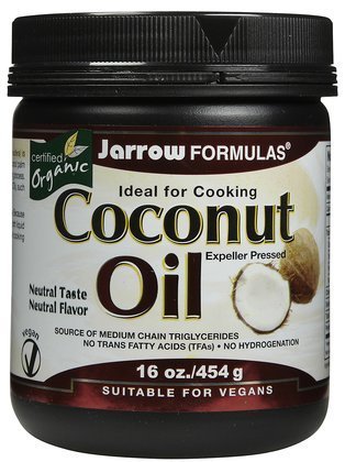 Coconut Oil (Organic) 16 Ounces ( Coconut oil Jarrow ) รูปที่ 1