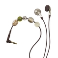 Beyerdynamic DTX 21 iE Style Ear Buds (Green & Tan) ( beyerdynamic Ear Bud Headphone )