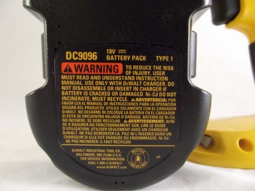 DeWalt Bundle - 2 items: 1 DeWalt DC759 Compact Drill & 1 DeWalt DC9096 XRP Battery ( Pistol Grip Drills ) รูปที่ 5