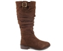 รูปย่อ Slouchy Buckle Riding Boot 9 BROWN ( Riding shoe Bamboo ) รูปที่2