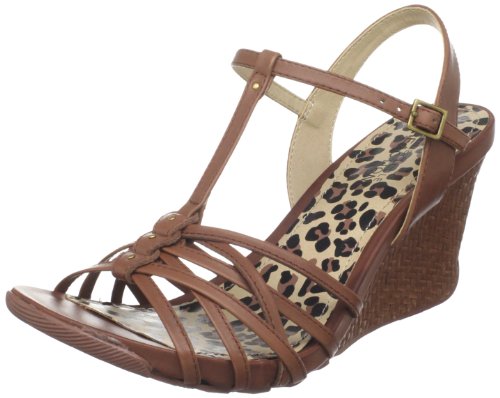 Kenneth Cole REACTION Women's On The Cedar T-Strap Wedge Sandal ( Kenneth Cole Reaction ankle strap ) รูปที่ 1