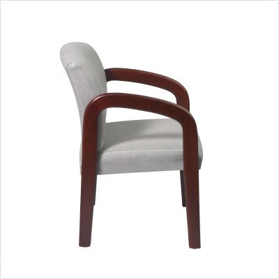 Cherry Finish Visitors Chair  รูปที่ 6