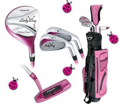 Intech Junior Pink Ladybug Golf Club Set - Right Hand Ages 5 and Under ( Intec Golf ) รูปที่ 1