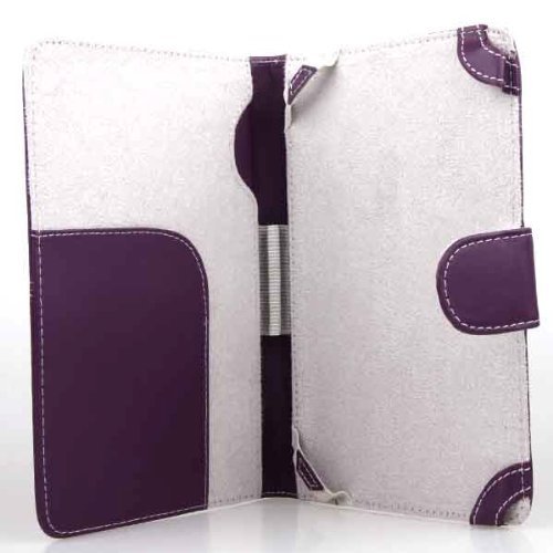 Neewer Leather Case For Amazon Kindle 3 eBook Reader PURPLE + 3x SCREEN PROTECTOR (Kindle E book reader) รูปที่ 3