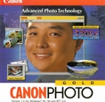 CanonPhoto: Gold; Advanced Photo Technology Version 1.5 for Windows 95, 98 and NT 4.0  [Pc CD]