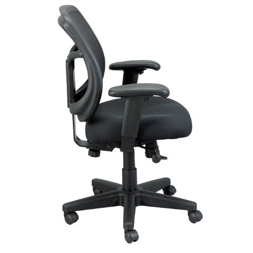 Mesh Back Ergonomic Chair Blue Mesh/Blue Fabric (Blue) รูปที่ 3