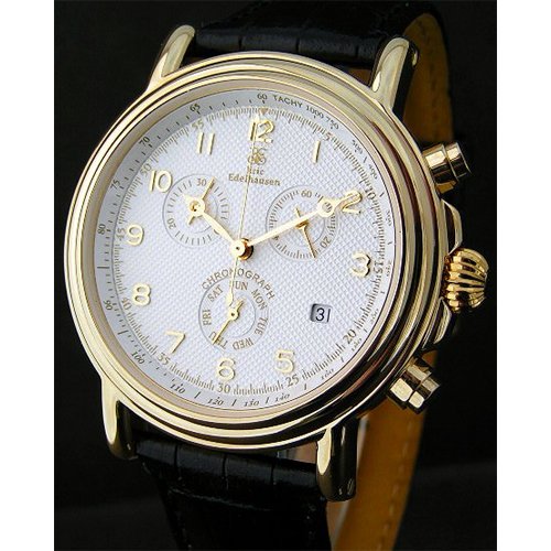 Eric Edelhausen Men's Dress Chronograph Watch with Day and Date รูปที่ 1