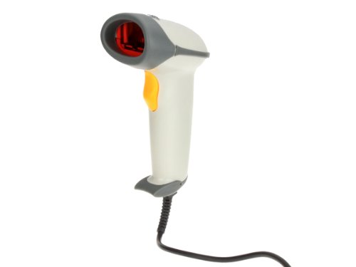 Laser Barcode Scanner 9800 (Automatic laser scanner)white (black cable)  รูปที่ 4