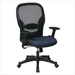 รูปย่อ Air Grid Mesh Back Managers Chair with Fabric Seat Black Mesh/Grape Fabric (Purple) รูปที่6