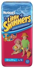 Huggies Little Swimmers Disposable Swimpants, Large, 10-Count (Pack of 4) ( Baby Diaper Huggies )