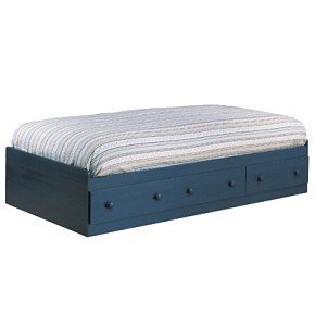 Summer Breeze Twin Size Mates Bed In Blueberry Finish  รูปที่ 1