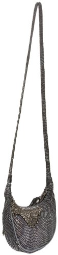 Mary Frances Accessories Platinum Cross-Body Hobo ( Mary Frances Accessories Hobo bag  ) รูปที่ 4