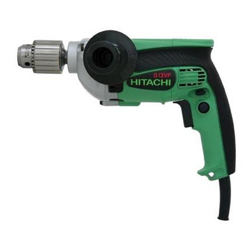 Factory-Reconditioned Hitachi D13VF 1/2-Inch Drill 9.0 Amp EVS Reversible ( Pistol Grip Drills ) รูปที่ 1