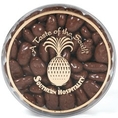 Sugar Free Chocolate Pecans in a 1 lbClear Canister ( A Taste of the South Chocolate Gifts )