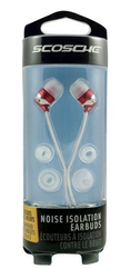 Hi-fi Music Ear Buds - Red ( Scosche Ear Bud Headphone )