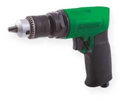 Speedaire 2YPR3 Pneumatic Drill, Keyed, 3/8 In, 1800 RPM ( Pistol Grip Drills ) รูปที่ 1