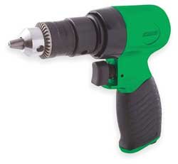 Speedaire 2YPP9 Pneumatic Drill, Keyed, 3/8 In, 16000 RPM ( Pistol Grip Drills ) รูปที่ 1