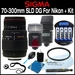รูปย่อ Sigma 70-300mm f/4-5.6 SLD DG Macro Lens with built in motor for Nikon Digital SLR Cameras + UV Filter + Flash Package ( Sigma Len ) รูปที่1