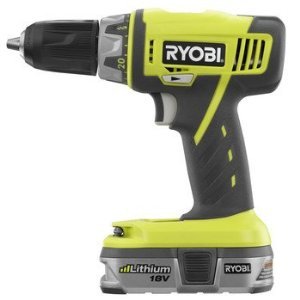 Factory-Reconditioned Ryobi ZRP815 ONE Plus 18V Compact Drill Kit ( Pistol Grip Drills ) รูปที่ 1