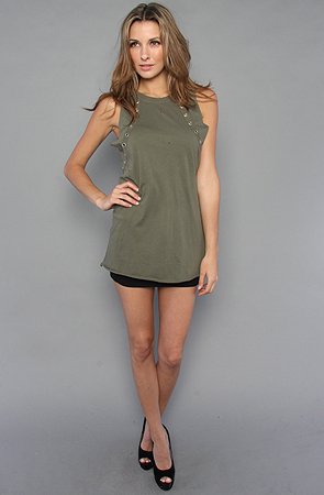 Insight The Loveless Dress in ACDC Green,Dresses for Women ( Insight Casual Dress ) รูปที่ 1