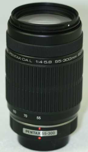 Pentax SMC DA-L 55-300mm f/4-5.8 Telephoto Lens Kit With 2X Converter 110-600mm , Set of 3 Filters , Hood , Extended Warranty , Case , Cap Keeper , Cleaning Kit ( Pentax Len ) รูปที่ 3