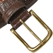 รูปย่อ Tommy Hilfiger Mens Genuine Leather Croc Print Belt (leather belt ) รูปที่2