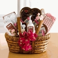 Think Pink Luxury Spa and Chocolate Basket Valentine's Idea for Her Birthday Gift Idea for Her ( Gift Basket Super Center Chocolate Gifts )