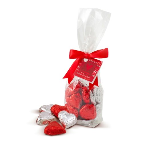 Gourmet Creamy Milk Chocolate Hearts in Gift Bag ( Astor Chocolate Chocolate Gifts ) รูปที่ 1