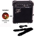 รูปย่อ SX RST 3/4 LH White Left Handed 3/4 Size Short Scale Guitar Package with Amp, Carry Bag and Instructional DVD ( SX guitar Kits ) ) รูปที่2