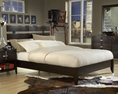 Modus Furniture 1U26F5 Perimeter Queen Size Platform Bed, Chocolate Brown (mahogany bed)