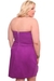 รูปย่อ Torrid Plus Size Purple Poplin Pocket Tube Dress ( Torrid Night Out dress ) รูปที่2