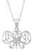 รูปย่อ Sterling Silver .80" Filigree Butterfly Pendant, 18" ( Amazon.com Collection pendant ) รูปที่1