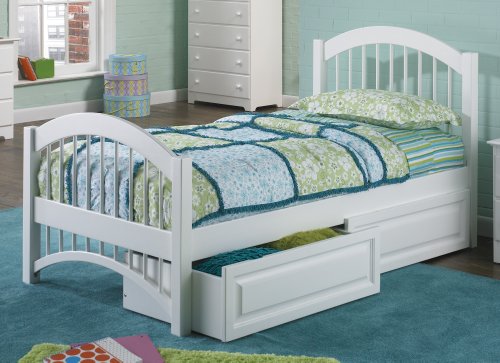 Atlantic Furniture Windsor Double Arch Platform Bed  รูปที่ 7