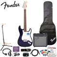 Fender Squier Affinity Special Metallic Blue Strat Stop Dreaming, Start Playing Set with Fender Frontman Amp® 1 & Fender/ GO-DPS 12 Pack Pick Sampler (Part# DPS-FN-SAMPLER) ( Squier Affinity guitar Kits ) )