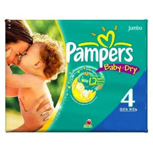 Pampers Baby Dry Diapers, Size 4, 24 Count ( Baby Diaper Pampers ) รูปที่ 1